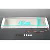 ALTEED LED Interior 45cm Extra Interior Lamp for Cars Light, Long, White, Full-Brightness Panel, 12V/24V,