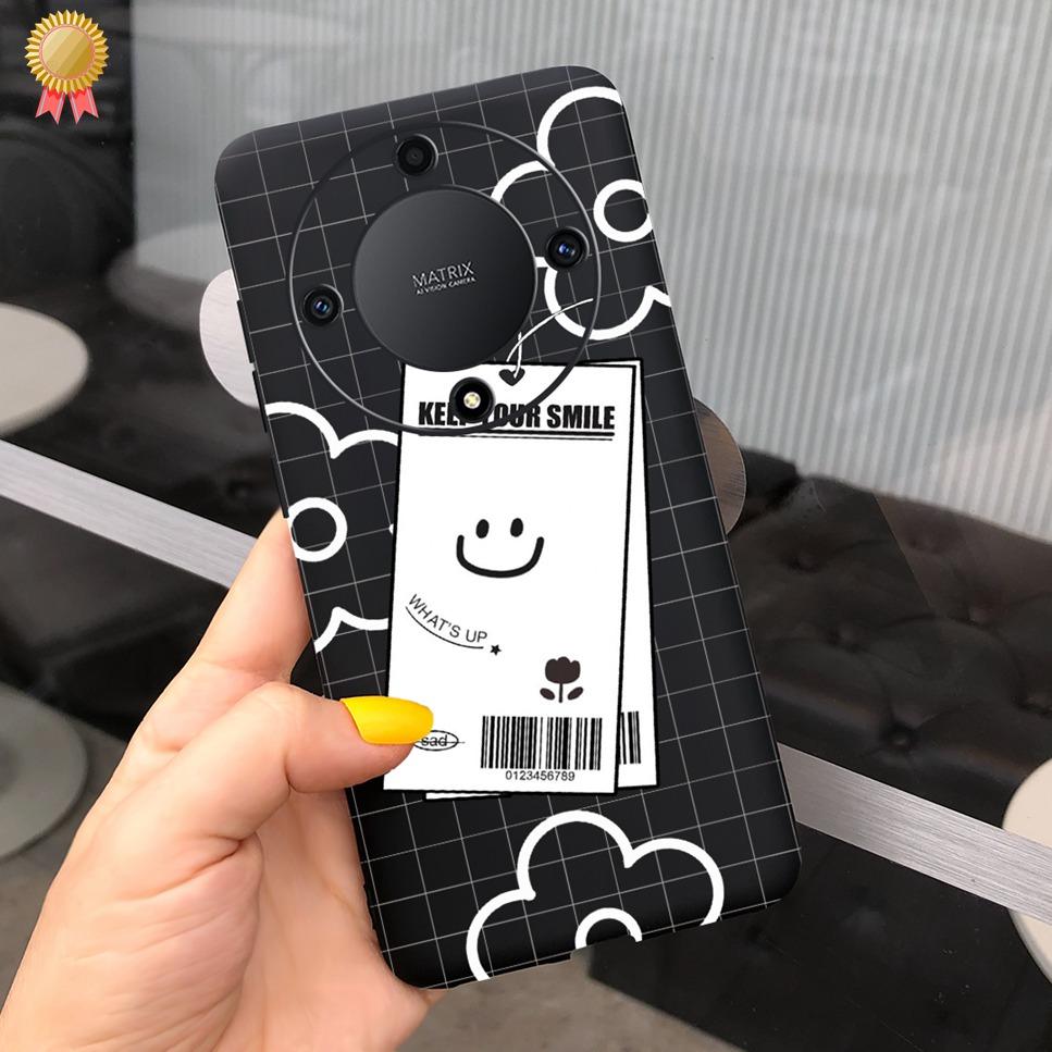 Luxury Case For Honor X9a Soft TPU Capa COOL New Cute Animal Painted Back Coque For Honor X9a X8A X7A 9XA 8XA 7XA  Bumper Bags