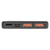 Powerbank Baseus Adaman Metal, 10000Mah, 2Xusb, Usb-C, Lightning, Microusb 22.5W (Czarny)