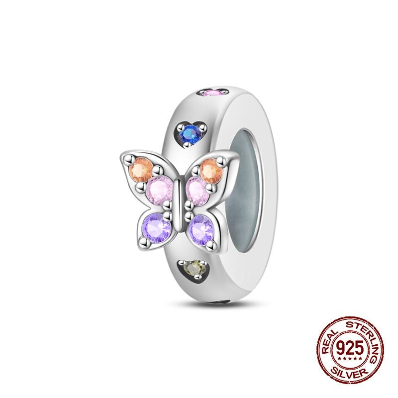 

Ice Snow Fairy Charms Copper Snowflake Luminous Crystal Ball Beads Fit 3Mm Original Bracelets Diy Jewelry Birthday Gift