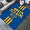 Boca Juniors Crest Custom Name Carpet Rug For Living Room Bedroom Home Sofa Decoration Kids Play Nonslip Floor Mat