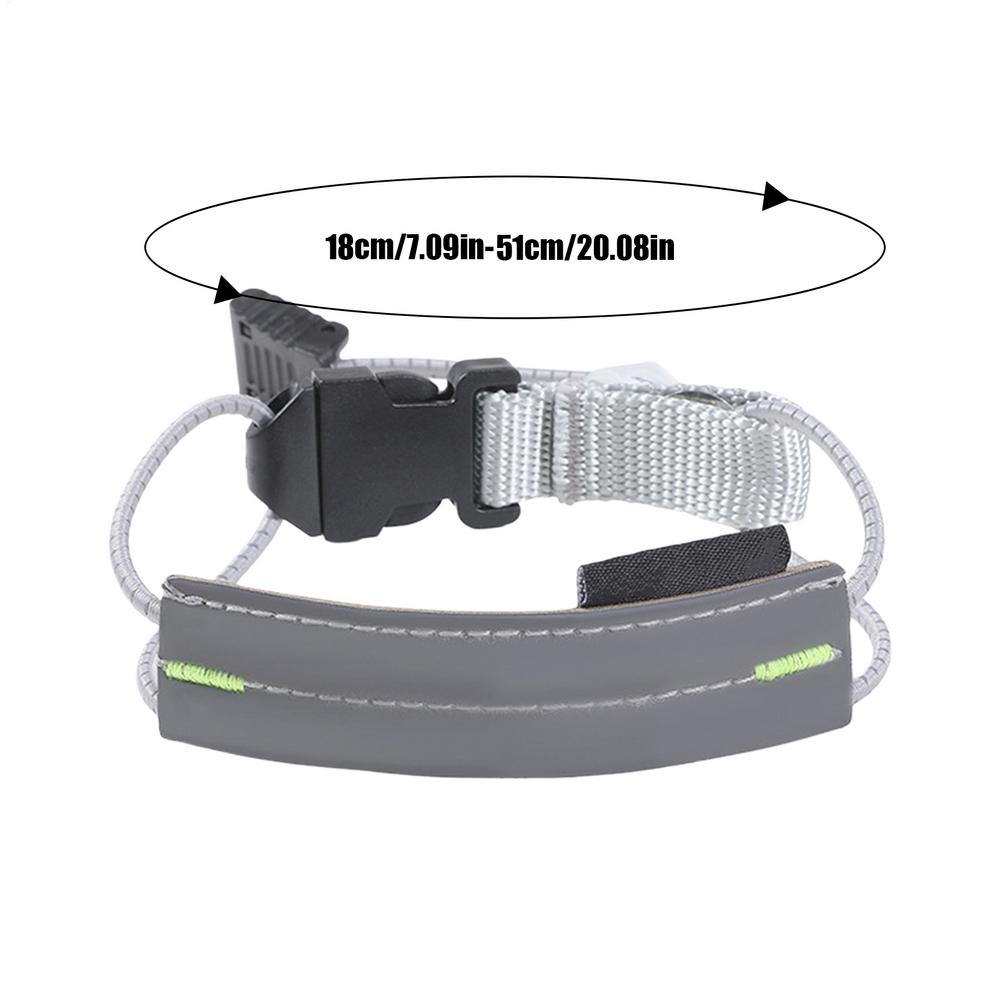 Reflective Strap Leg Band Reflective Tape Straps For Clothing Adjustable Night Walking Accessories For Running Jogging Outdoor