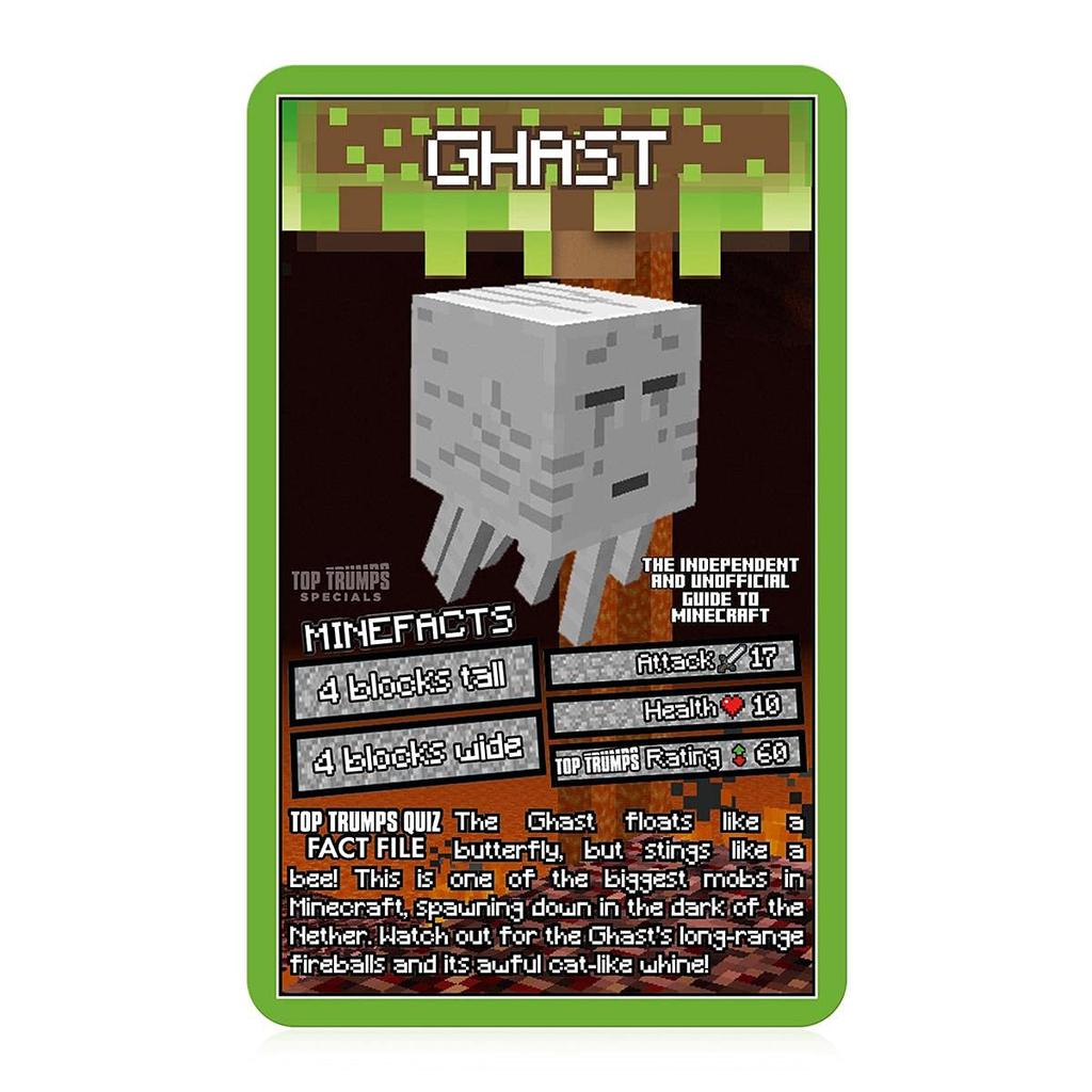 The Independent Unofficial Guide To Minecraft Top Trumps Card Game &
