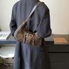 2024 Fall/Winter Women's Retro French Underarm Crossbody Bag - Simple Single Shoulder Commute Style