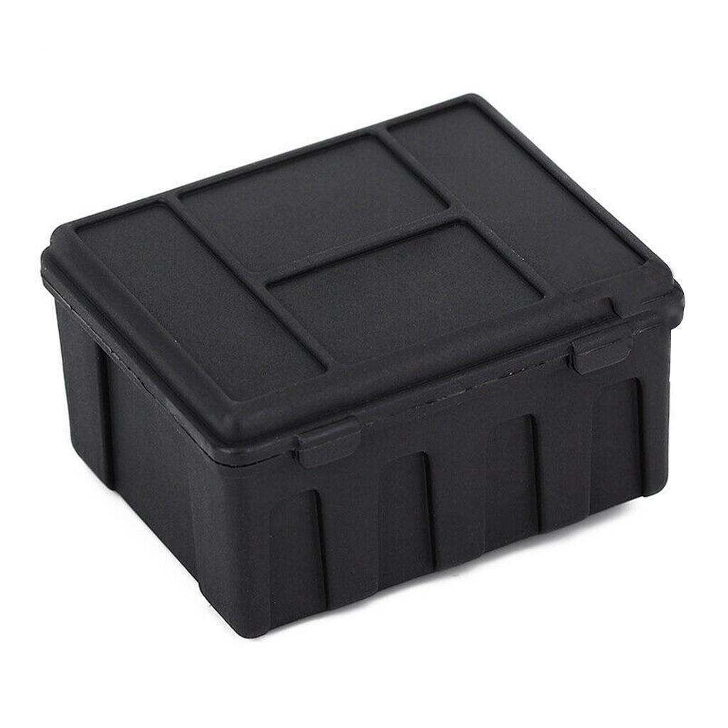 4Pcs Universal Plastic Garage Storage Box Decoration for 1/10 RC Crawler Car Upgrade Spare Parts