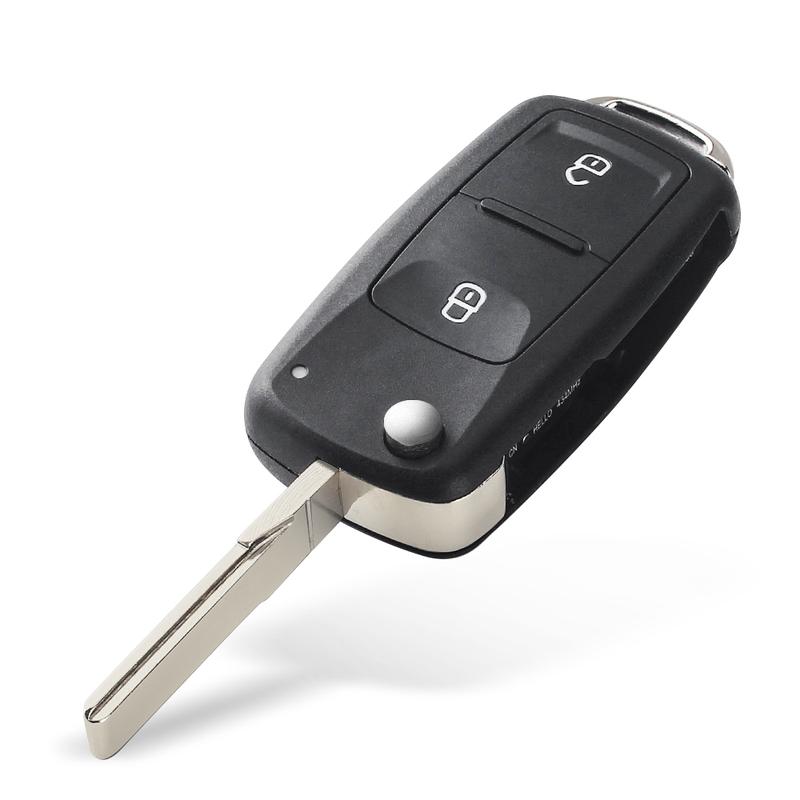 2 Buttons Remote Key For VW For Volkswagen GOLF PASSAT Tiguan Polo Jetta Beetle 5K0 837 202AD 5K0837202AD 433MHz ID48 Chip