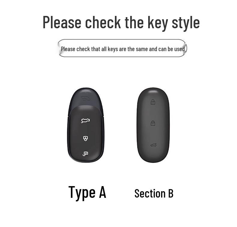 Premium Metal Shell Key Case for Ideal L9/L8/L7MAX - Car-Specific Protection with Buckle