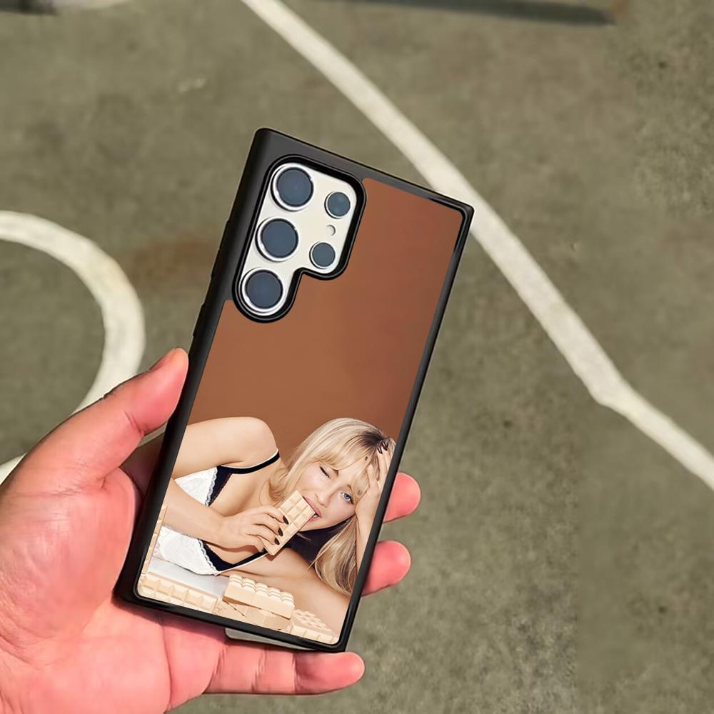S-Sabrina Carpenter Short N Sweet Handyhülle Für SAMSUNG Galaxy S26 S25 S24 S23 S22 S21 S20 FE Plus Ultra Hülle
