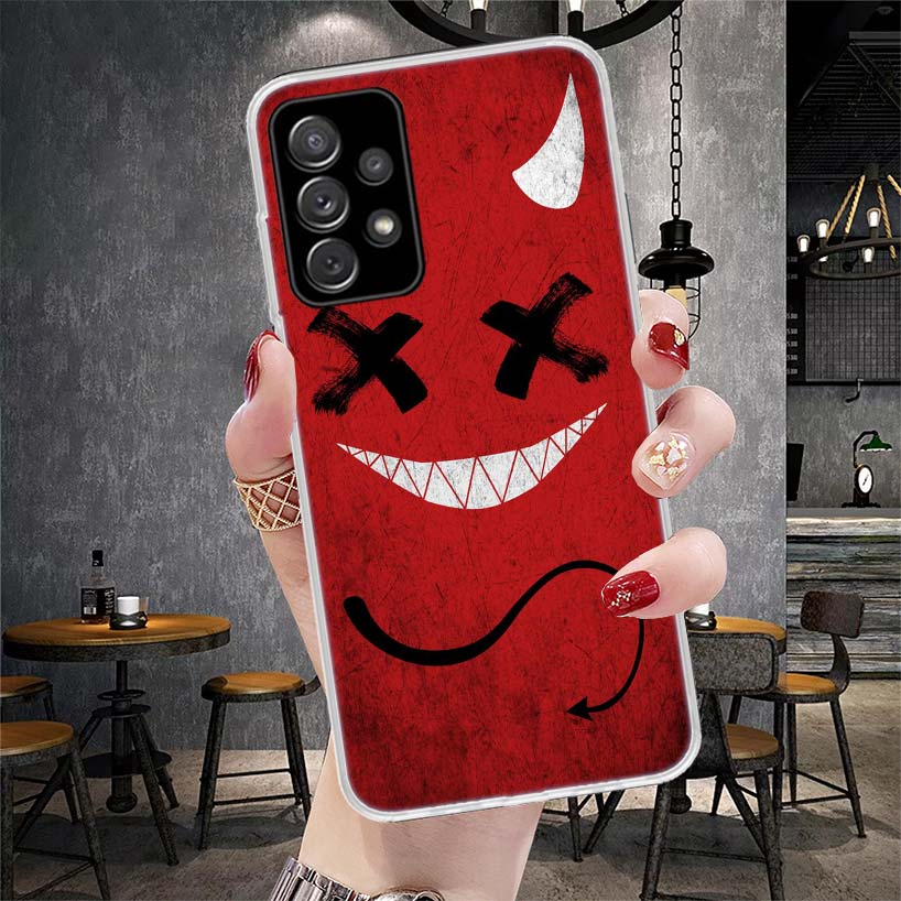 Devil Bad Boy Anime Phone Case For Samsung Galaxy A13 A14 A15 A16 A17 A53 A54 A55 A56 A57 A33 A34 A35 A36 A37 A23 A24 A25 A26 Ga