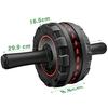 FEELCAT Ab Roller, Quiet, Wide Roller, High Stability, Suitable for Beginners and Women, 200kg Weight Capacity, Ab Roller, Knee Protection Mat, Streng