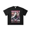 260 GSM Double Yarn 32 Count 100% Cotton Demon Slayer V28 Inosuke Print Unisex Heavy Cotton T Shirt