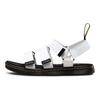 Dr. Martens Magic Tape Cross Strap Beach Sandals Women Sandals White 23453100