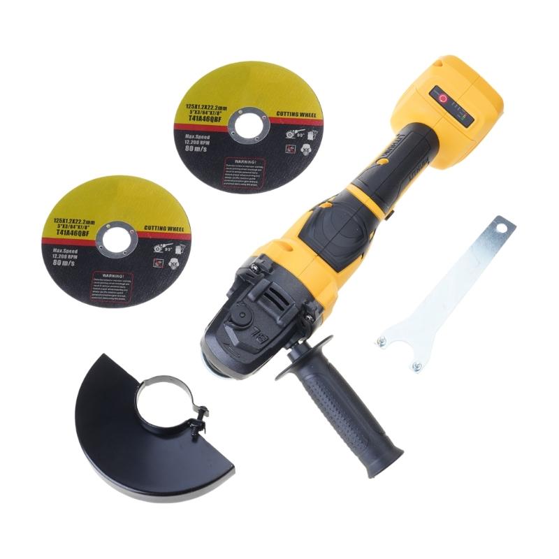 

Cordless Angled Grinder Brushless Motor 3 Adjustable Speed 10000RPM Metal Wood Cutting Machine for Professional Use 1