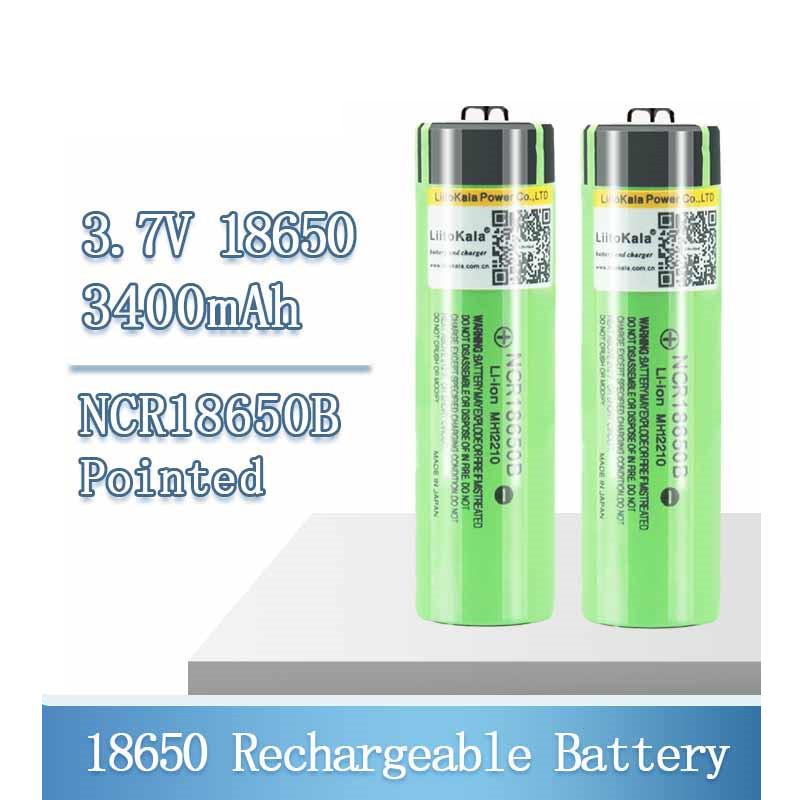 

NCR18650B 18650 3400 мАч литиевая батарея 3,7 В сильный фонарик зарядный банк