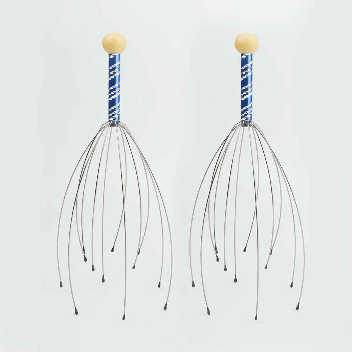 

Массажер для головы в виде осьминога, скребок для головы, ролик-шарик, скребущий кожу головы для снятия зуда, талисман-коготь, массаж, тип «извлечение души»