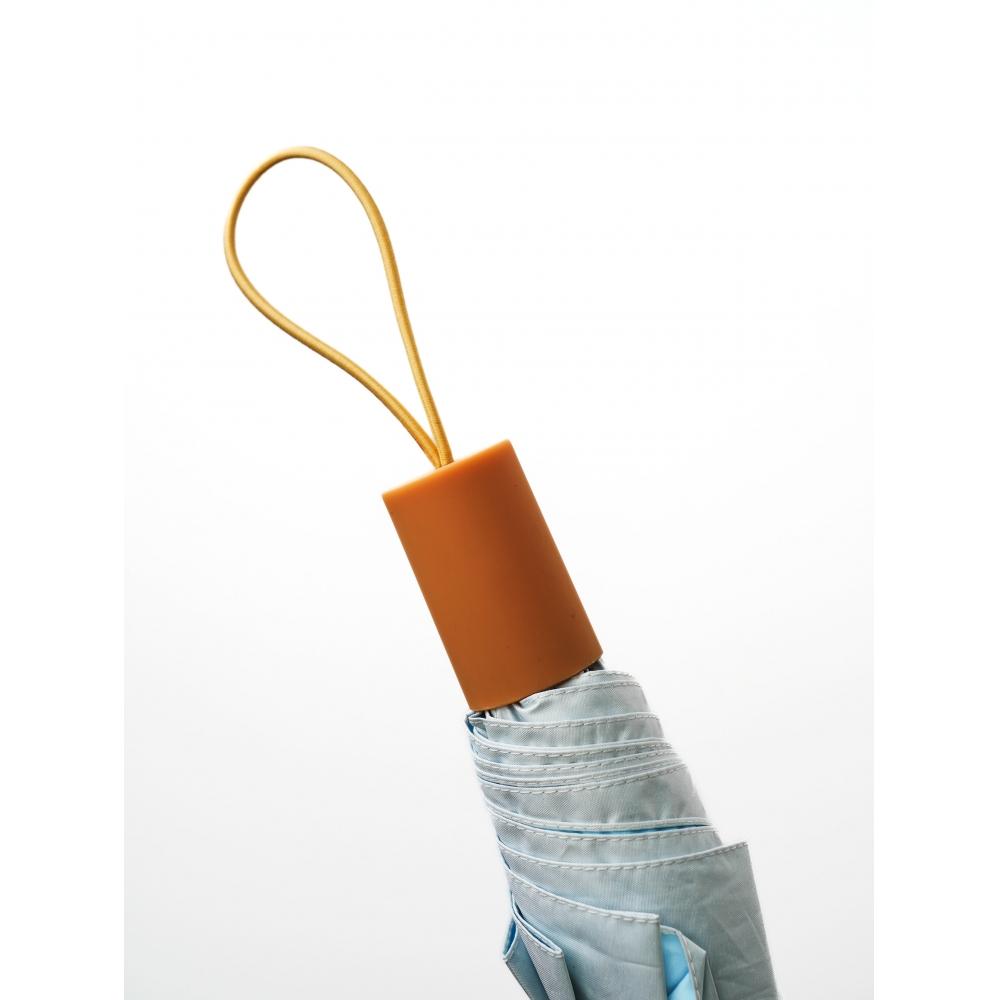 Daiso 2 Tone Blackout 3 Tier Manual Umbrella 8k  Approx. 56 Cm   White