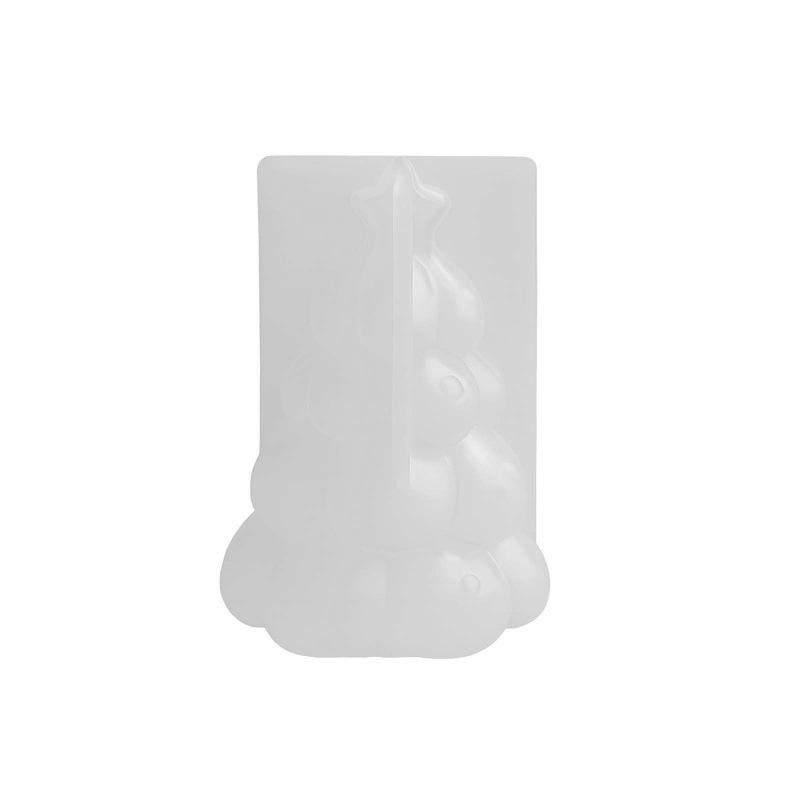 Aromatherapy Candle Accessories DIY Christmas Gift Party Handmade Silicone Candle Mold Large star christmas tree mold