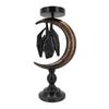 Halloween Candle Holder for Party Decor, Gothic Candle Stand for Home Centerpiece