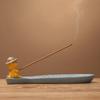 1PCS Cartoon Creative Desktop Incense Holder Tray Home Mini Incense Resin Incense Burner Desktop Ornaments