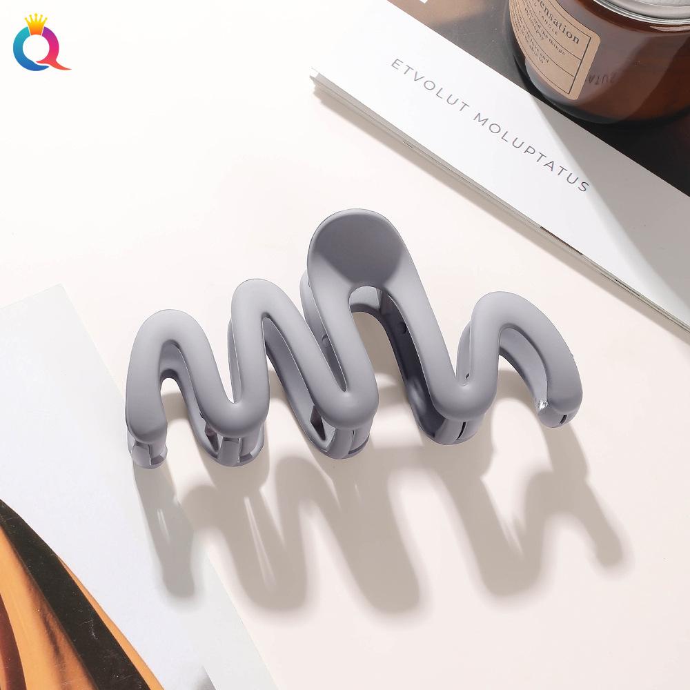 Colorful Grip Wavy Hair Clip Back of Head Clip Hair Clip Updo Shark Clip Hair Accessories