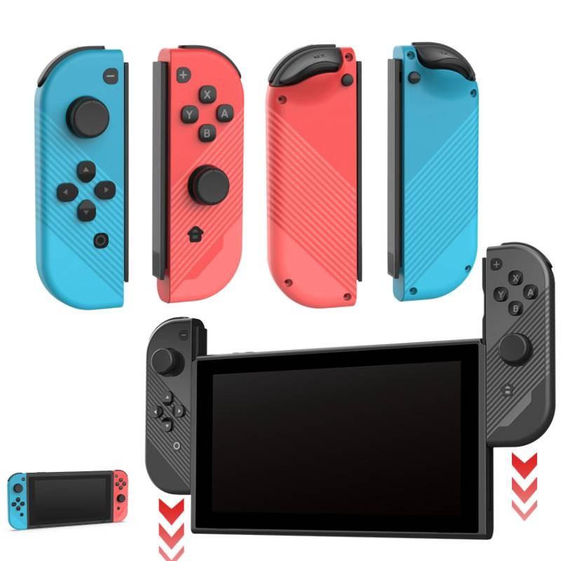 Botões de Cristal Joy-con Versáteis para Switch Controlador com Fio para Jogabilidade sem Esforço
