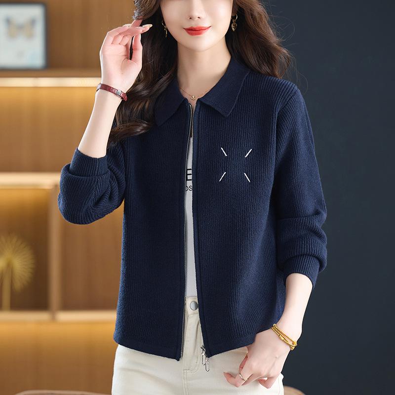 Women's Slimming Knitted Cardigan - Spring/Autumn 2025 New Style