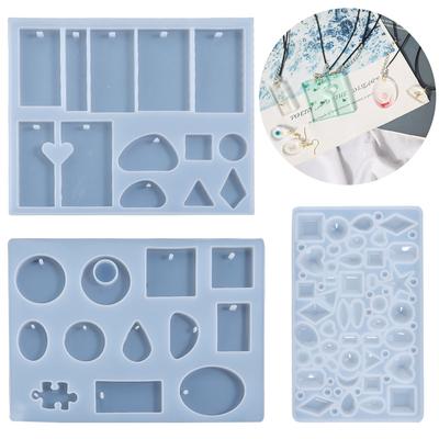 1 Pack Perforierte Silikonform zum Aufbrechen Wachsschmelzform Leichte Entnahme Langlebig für DIY Kristalltropfen Handgefertigter Schmuck