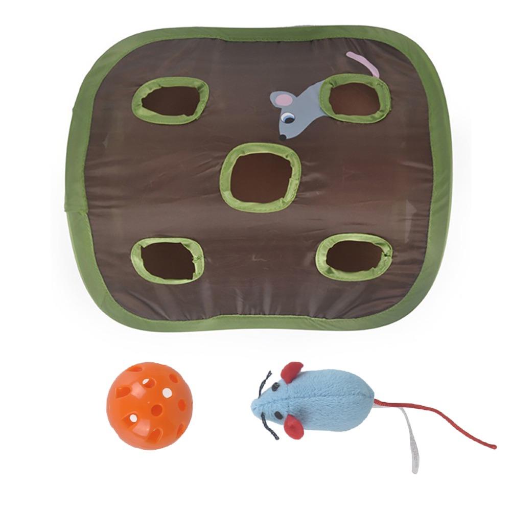 

С кошачьим колокольчиком-шариком, игрушка для дразнения кошек, дышащая, интерактивная игрушка для веселой игры с питомцем, кошка