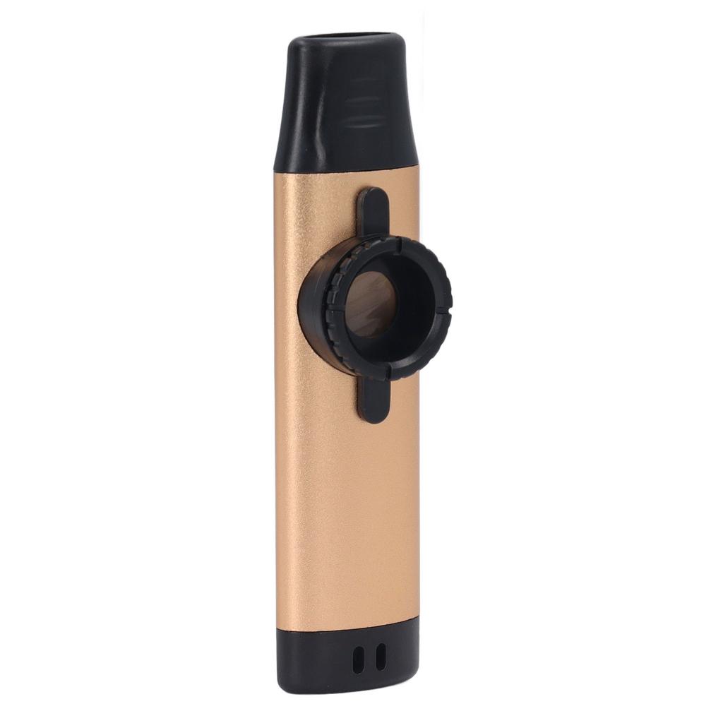 Kazoo Metallico Elettrico con Pickup Kazoo Professionale Strumento Musicale per Accompagnamento Intrattenimento