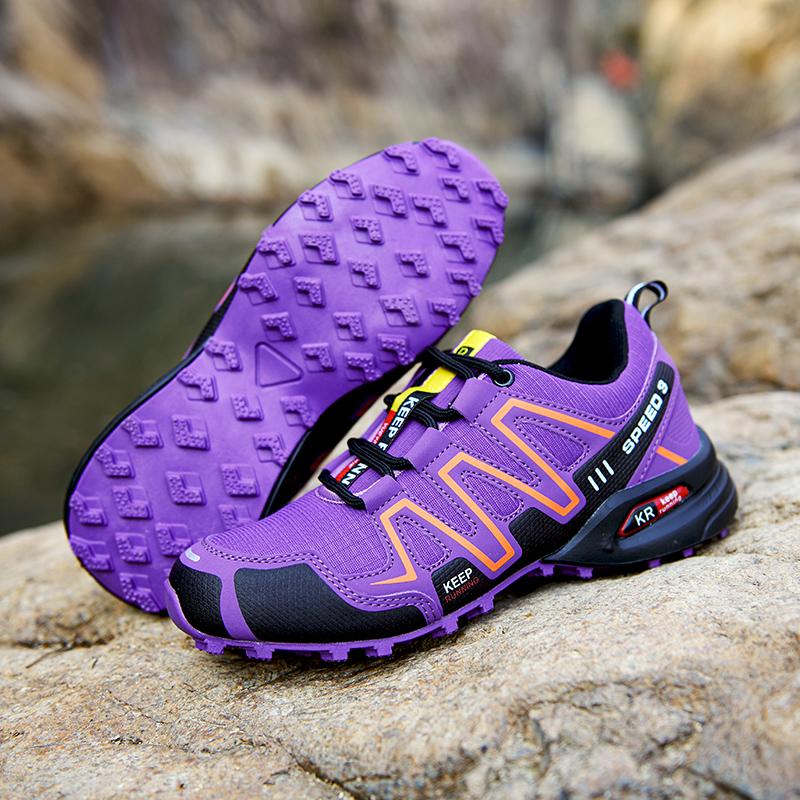 Lightweight Women's Trail Running & Hiking Shoes - Breathable Outdoor Footwear