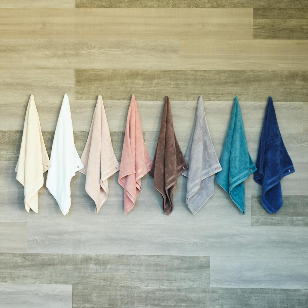 Nishikawa Imabari Smart Bath Towel 34X120cm Washable Cotton Slim Bath Like a Water Drop Thief A friend to your skin Soft and fluffy Made with Paffil