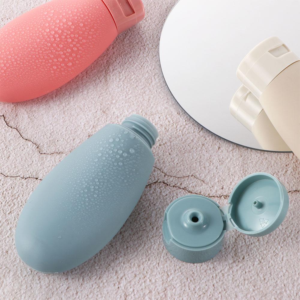 PE Women Shower Gel Travel Hose Refillable Empty Bottle Squeeze Containers Lotion Bottle Cosmetic