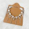 European And American Jewelry, Niche Design Sense Light Luxury Full Diamond Collar, Sweet And Cool Fringed Rhinestone Necklace Collarbone Chain