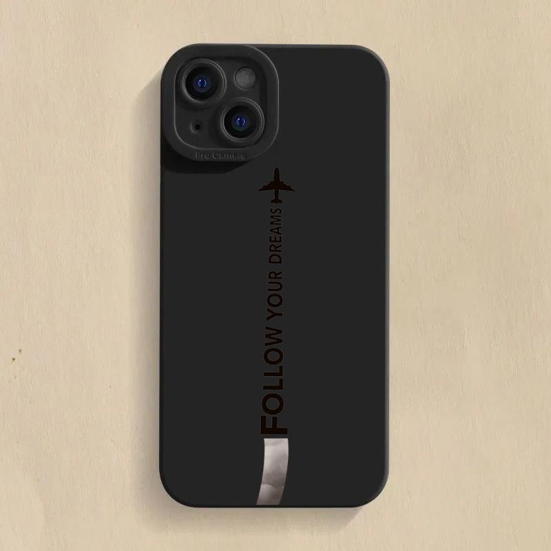 Coque de téléphone Desian inspirée du voyage en avion pour iPhone 15 14 11 12 13 16 Pro Max Mini 7 8 Plus X XR XS Max 16E SE