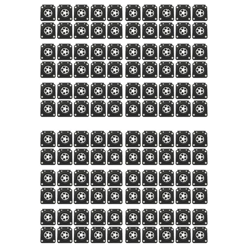 A27F-120Pcs/Lot For Zama 180 Metering Diaphragm Membrances Gasket Parts For Zama180 192 Carburetor Repair Kit