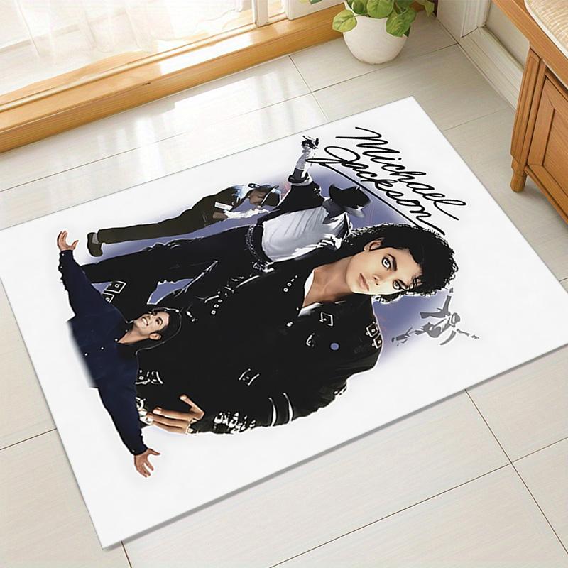 Michael Jackson Dance Legend Carpet For Playroom Bedroom Living Room Sofa Home Decorkids Game Area Rug Nonslip Floor Mat