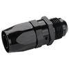 12AN Male Flare to 12AN Swivel Hose End Fitting Adapter Straight Aluminum Black