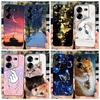For Tecno Pova 5 Case LH7n Cute Cat Butterfly Cover Soft Silicone TPU Phone Case For Tecno Pova 5 Pova5 Back Cover 6.78'' Fundas