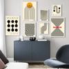 Bauhaus Lines Geometry Stripe Nordic Gallery Minimalist Wall Art Print Canvas Painting Poster for Living Room Modern Home Decor