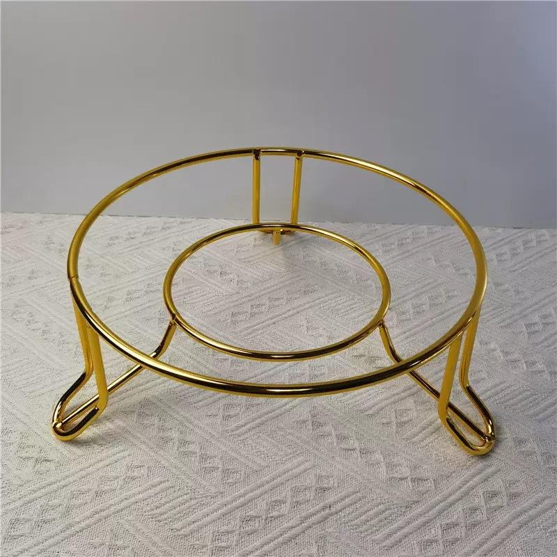 Подставка для кастрюль из нержавеющей стали, термоизолированная подставка для кухонного хранения, держатель для пара, нержавеющая, водонепроницаемая, маленькая подставка для кастрюль