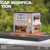 Collector 1/64 Fujiwara Tofu Shop Miniature Scene Model Figurines, Props and Ornaments Small-scale Display Sand Table
