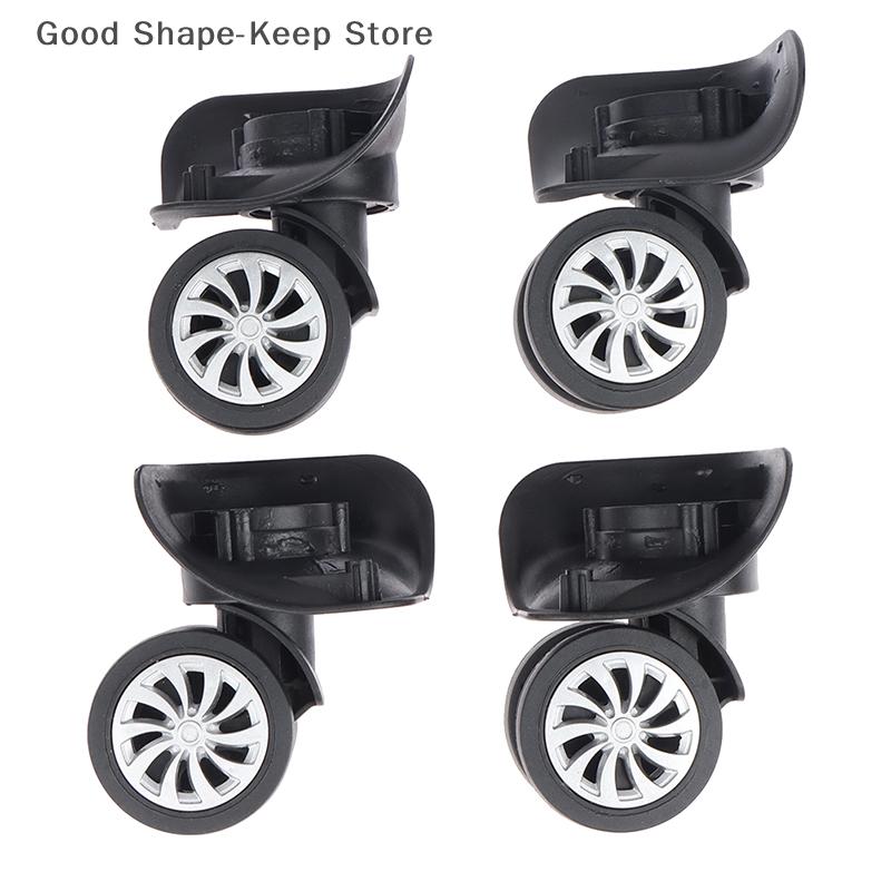 Universal 360 Degree Swivel Wheels for Suitcase Luggage Trolley - 4Pcs High-Quality Wheel Tools
