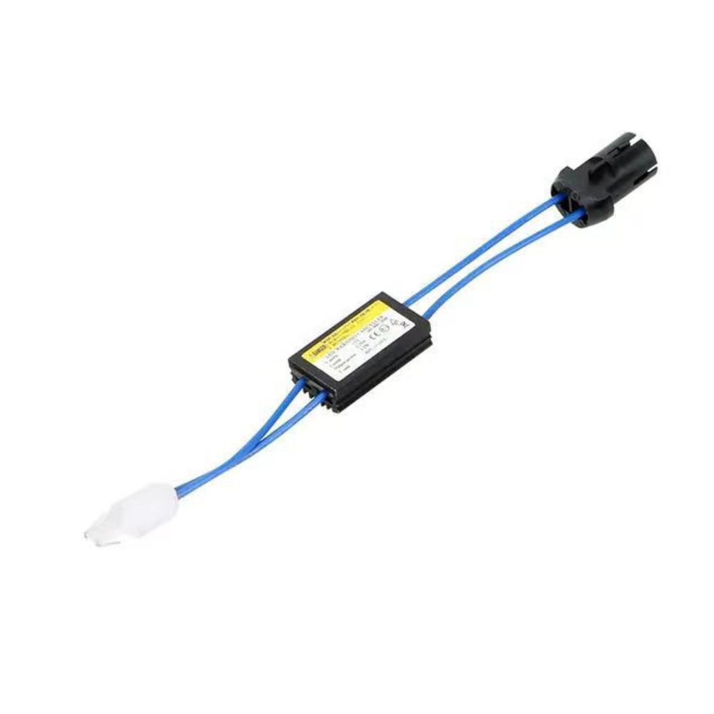 T10 12V LED Canbus Decoder Cable Load Resistance Warning Decoder Eliminates Light Faults Decoders Plug and Play