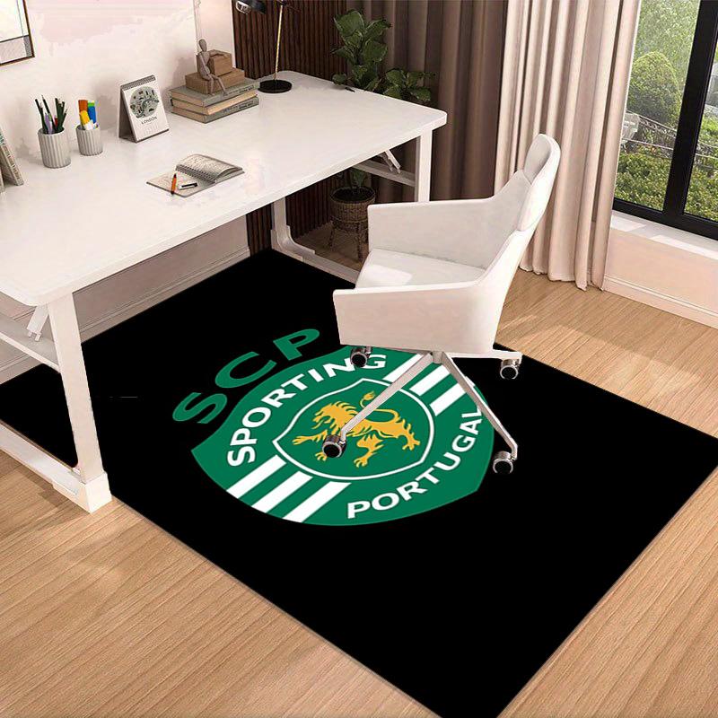 Sporting Cp Crest Emblem Area Rug Office rug, Chair Rug, Decor Carpet Livingroom bedroom Mat, Large Size Fan gifts Christmas gifts