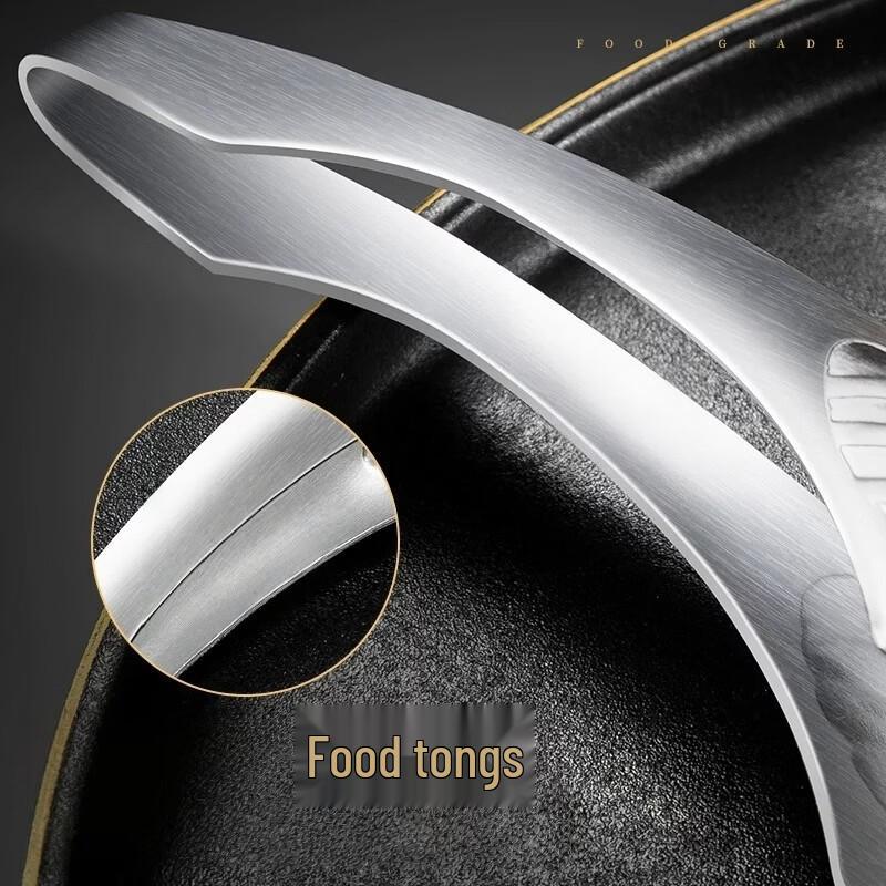 Juedian Japanese Stainless Steel Grilling Tongs