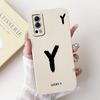 Per Custodia Vivo Y52 5G V2053 Carina Lettere Fortunate Cover Morbida Custodia in TPU Per Vivo Y72 Y 52 VivoY52 VivoY72 5G V2041 Custodie Bumper