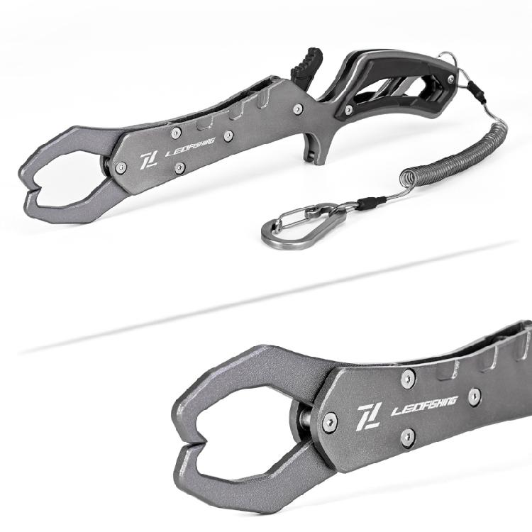 Fish Grabber with Lanyard for Cat Fish Lip Grabber Professional Fishing Tool