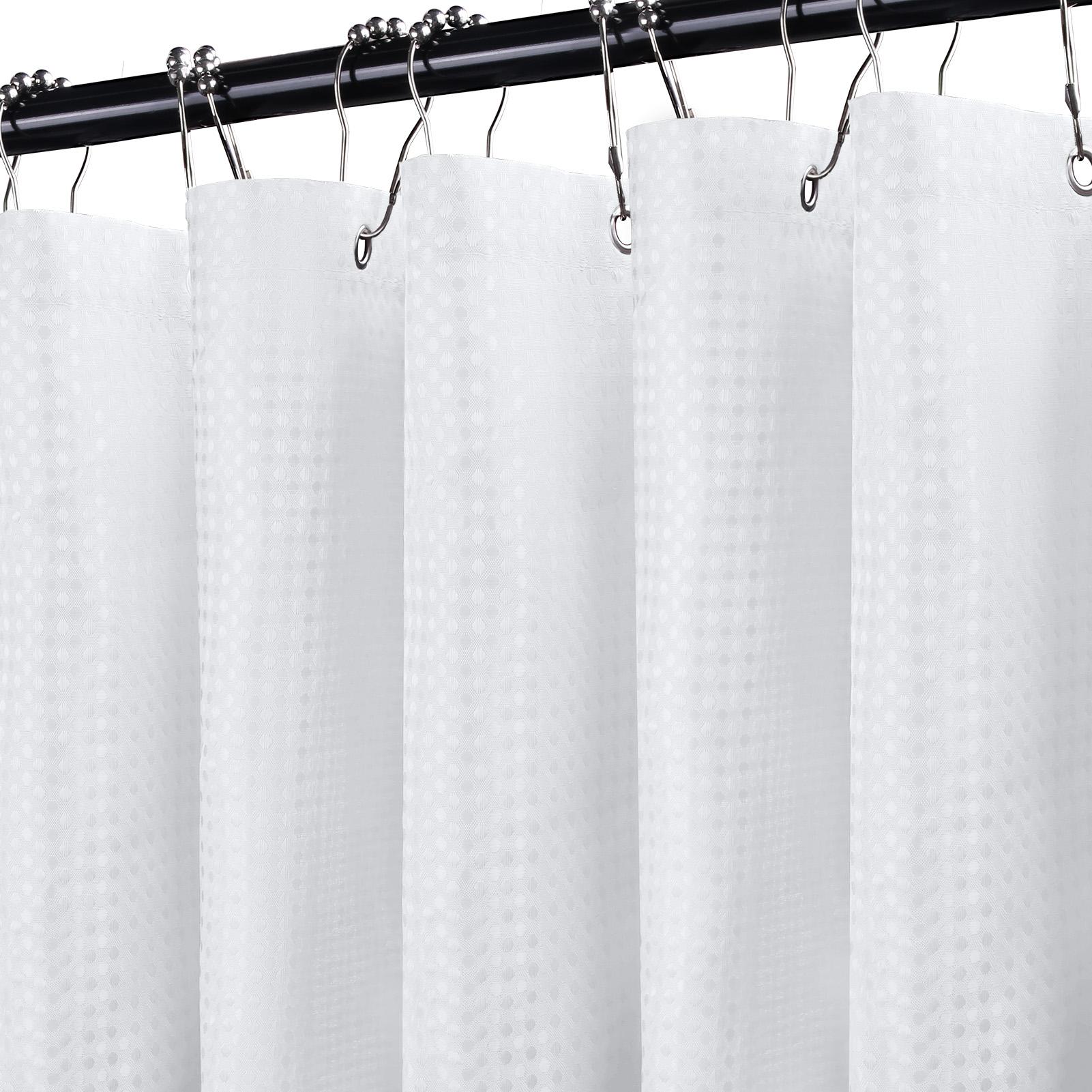 Waffle Shower Curtain Heavy Duty Mould