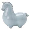 Elegant Creative Ru Ware Ceramic Horse Tea Pet – Tang Dynasty-Inspired Home Ornament and Souvenir Gift.