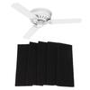 5pcs Efficient Ceiling Fan Air Filter Convenient Ceiling Fan Filter Lightweight Reduce Pollutants for Healthier Living